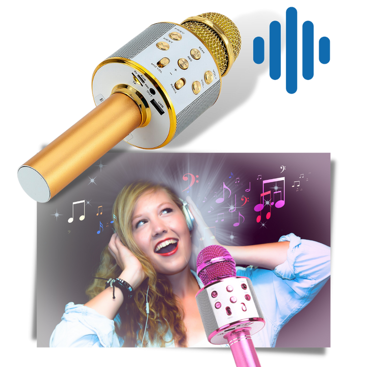 Kabelloses Bluetooth Karaoke Mikrofon