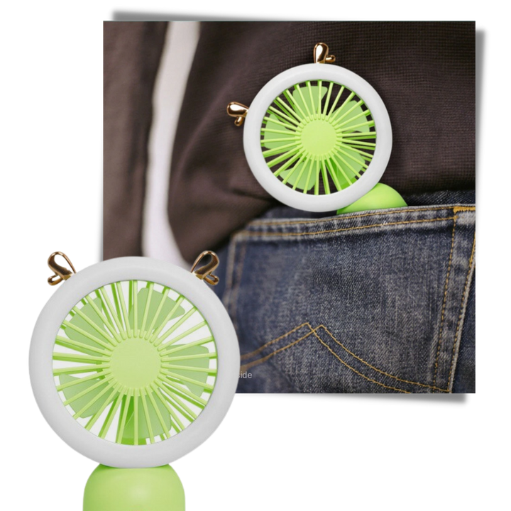 Handventilator mit USB und LED