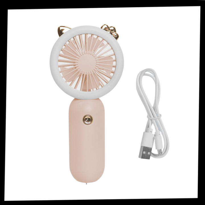 Handventilator mit USB und LED