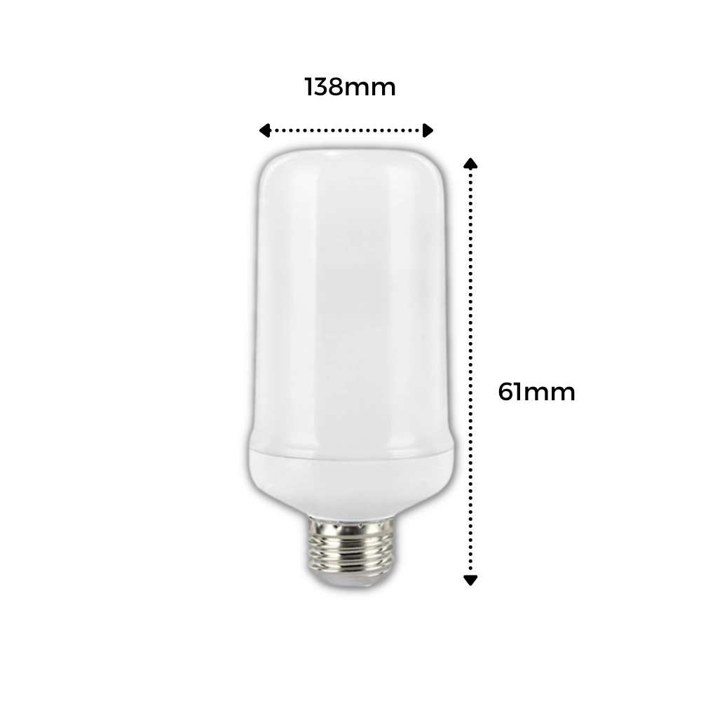 LED-Lampe mit Flammeneffekt