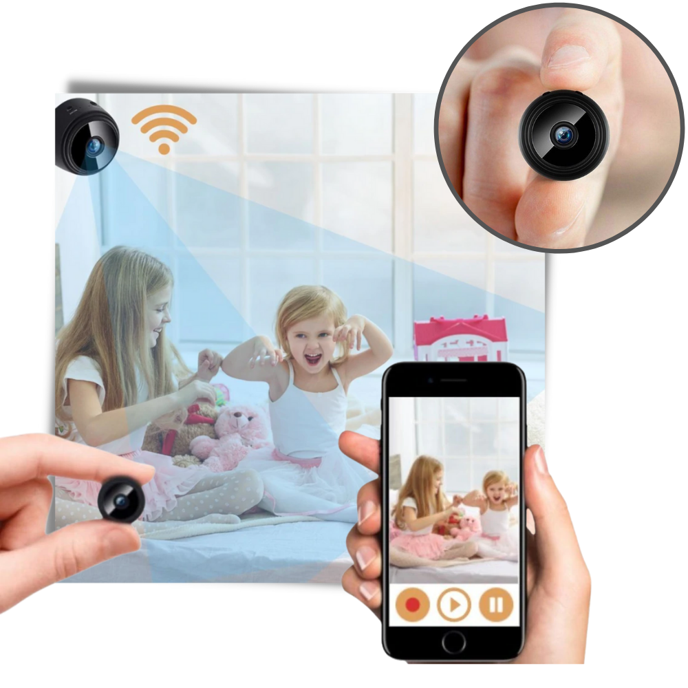 Kabellose Mini-Überwachungskamera