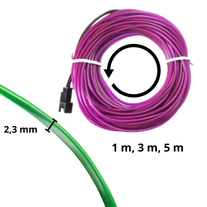Bunte Neon-LED-Lichterkette