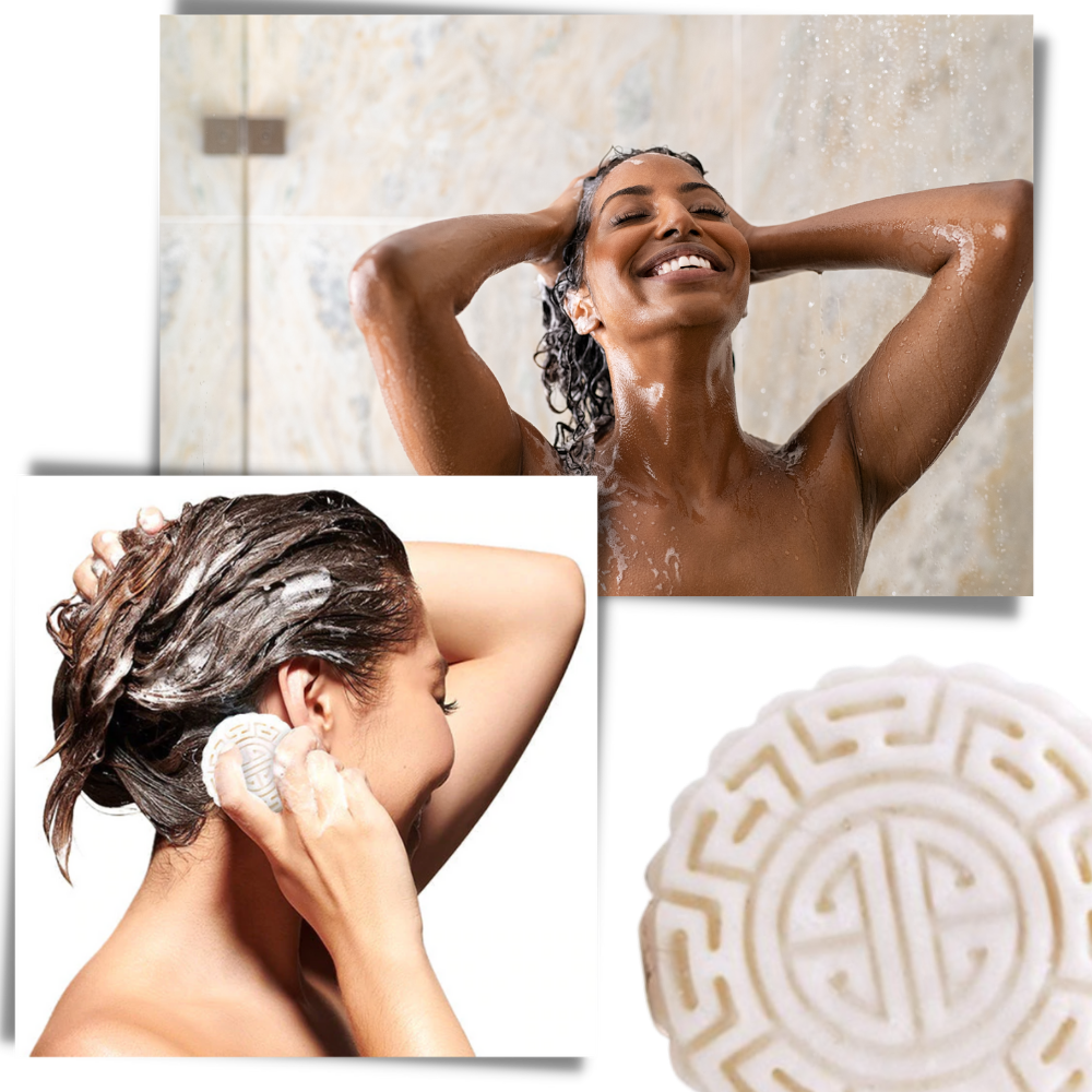 Festes Reis-Shampoo & Conditioner Bar