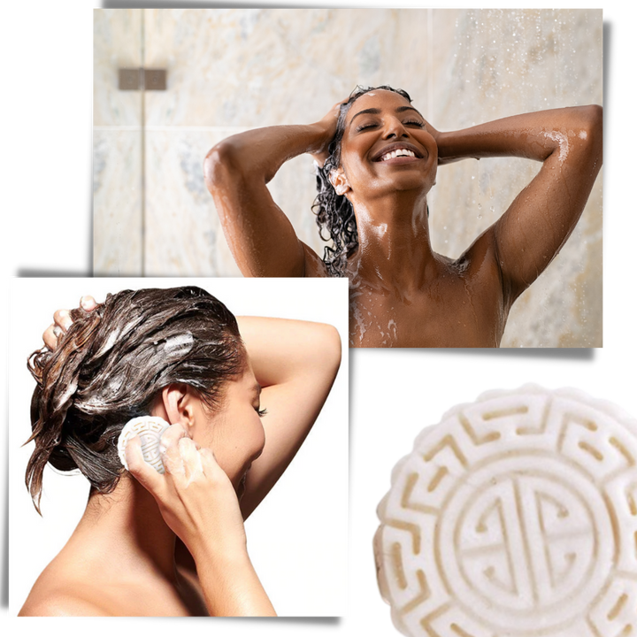 Festes Reis-Shampoo & Conditioner Bar