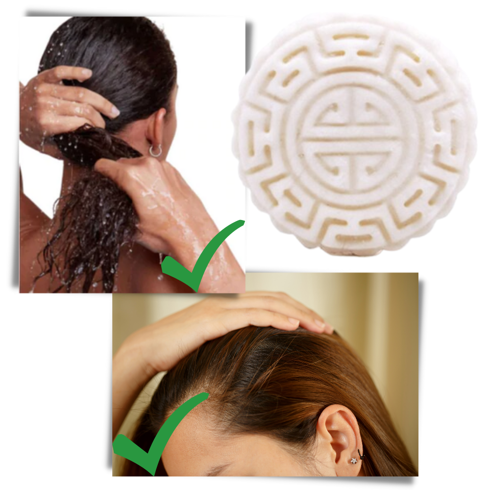 Festes Reis-Shampoo & Conditioner Bar