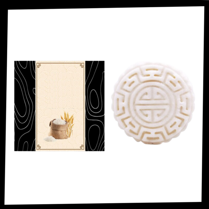 Festes Reis-Shampoo & Conditioner Bar