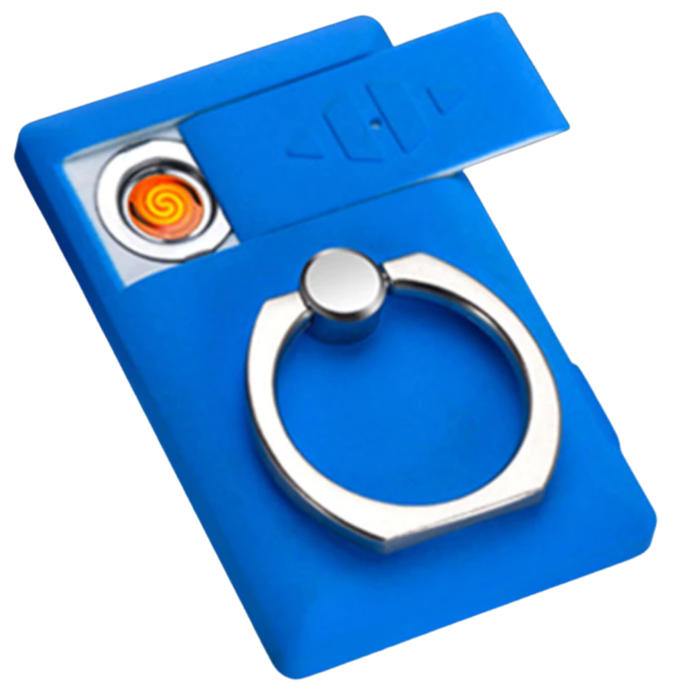 Handyring mit Feuerzeug