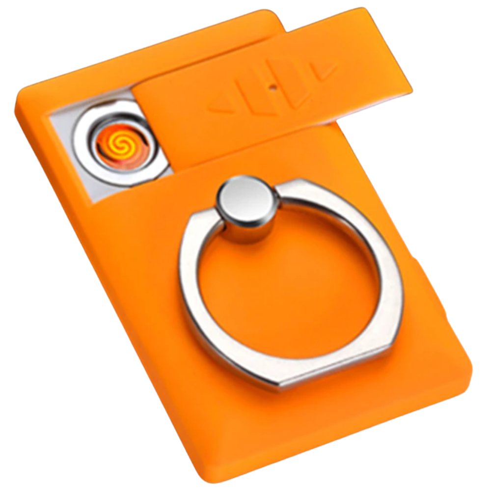 Handyring mit Feuerzeug