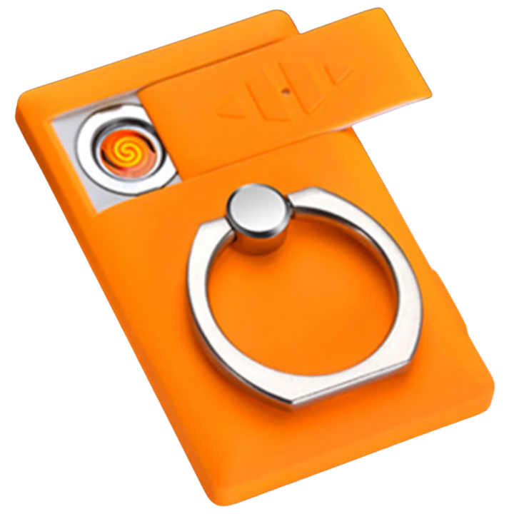 Handyring mit Feuerzeug