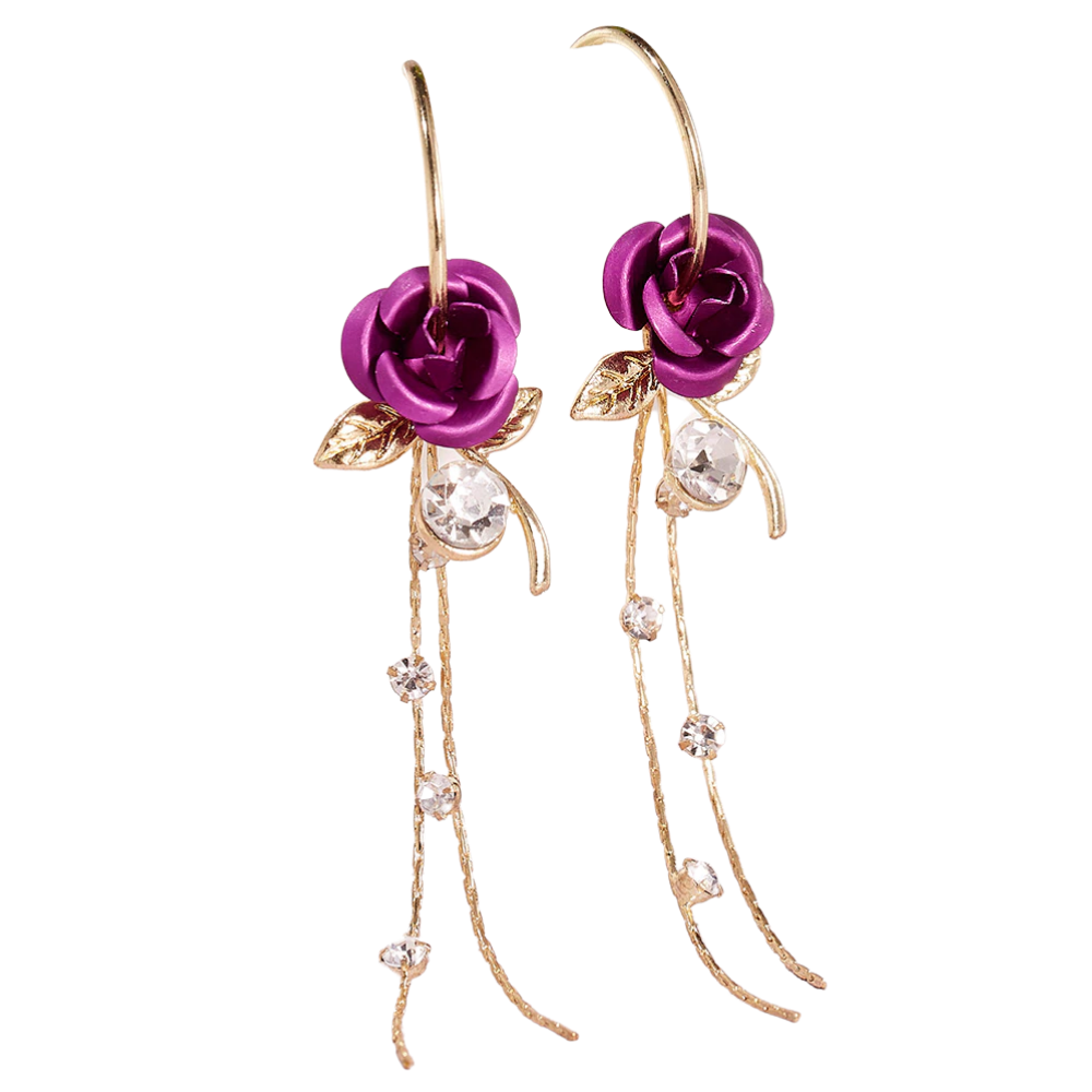 Rosenohrringe