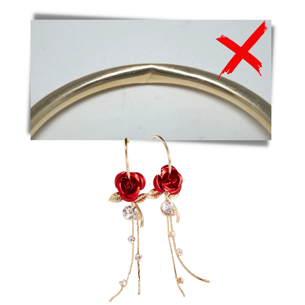 Rosenohrringe