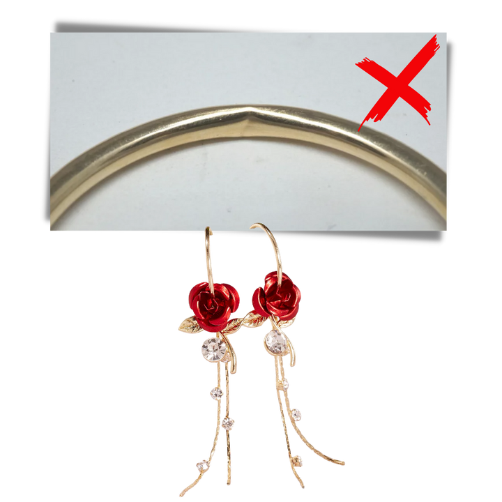 Rosenohrringe