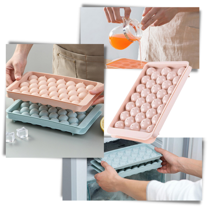 Rundes Eiswürfel-Set