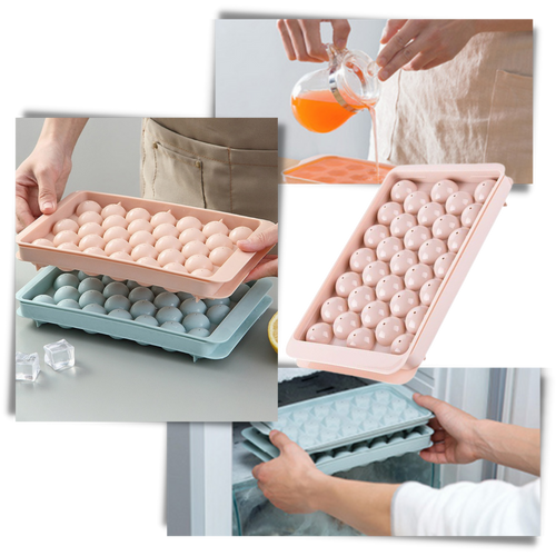 Rundes Eiswürfel-Set