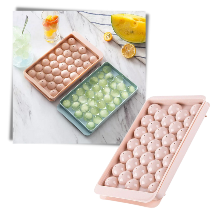 Rundes Eiswürfel-Set