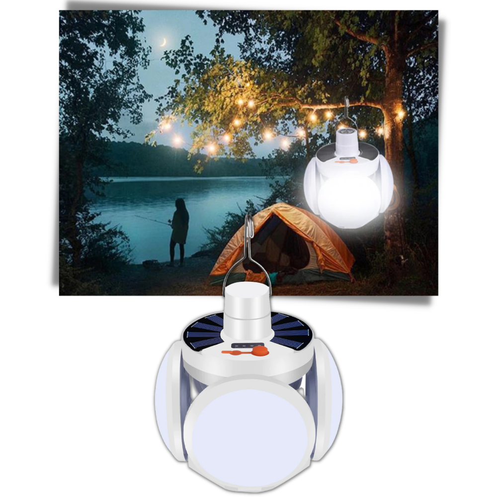 Wiederaufladbare Camping-LED-Lampe