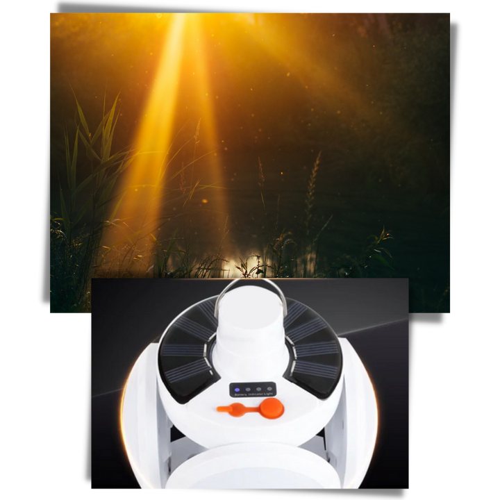Wiederaufladbare Camping-LED-Lampe