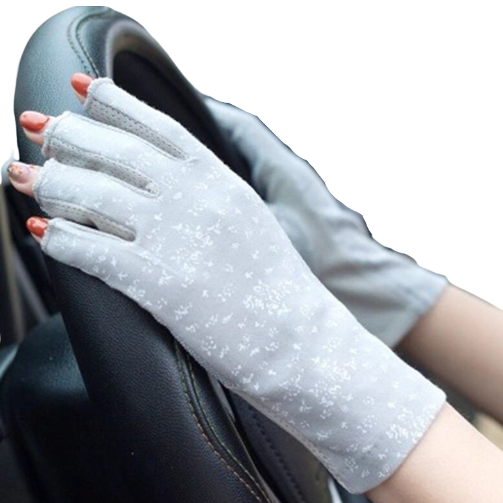 Elegante UV-Schutz-Baumwollhandschuhe