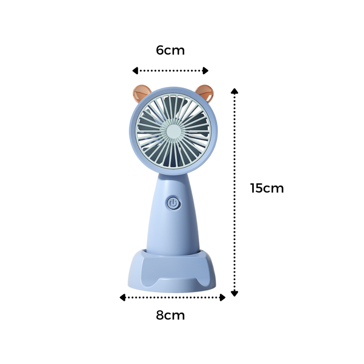 Mini-USB-Ventilator mit Handyhalterung