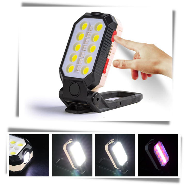 Verstellbare wasserdichte LED-Taschenlampe