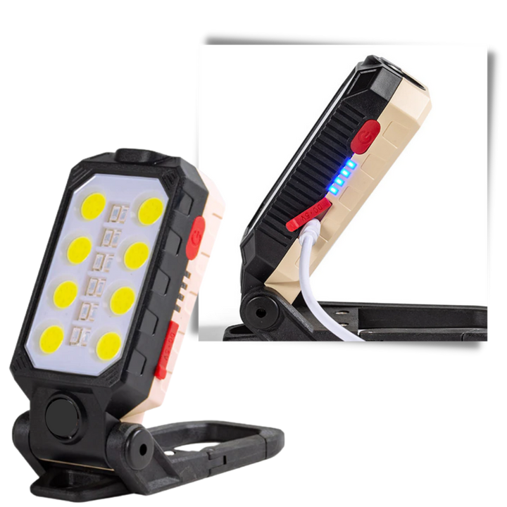 Verstellbare wasserdichte LED-Taschenlampe