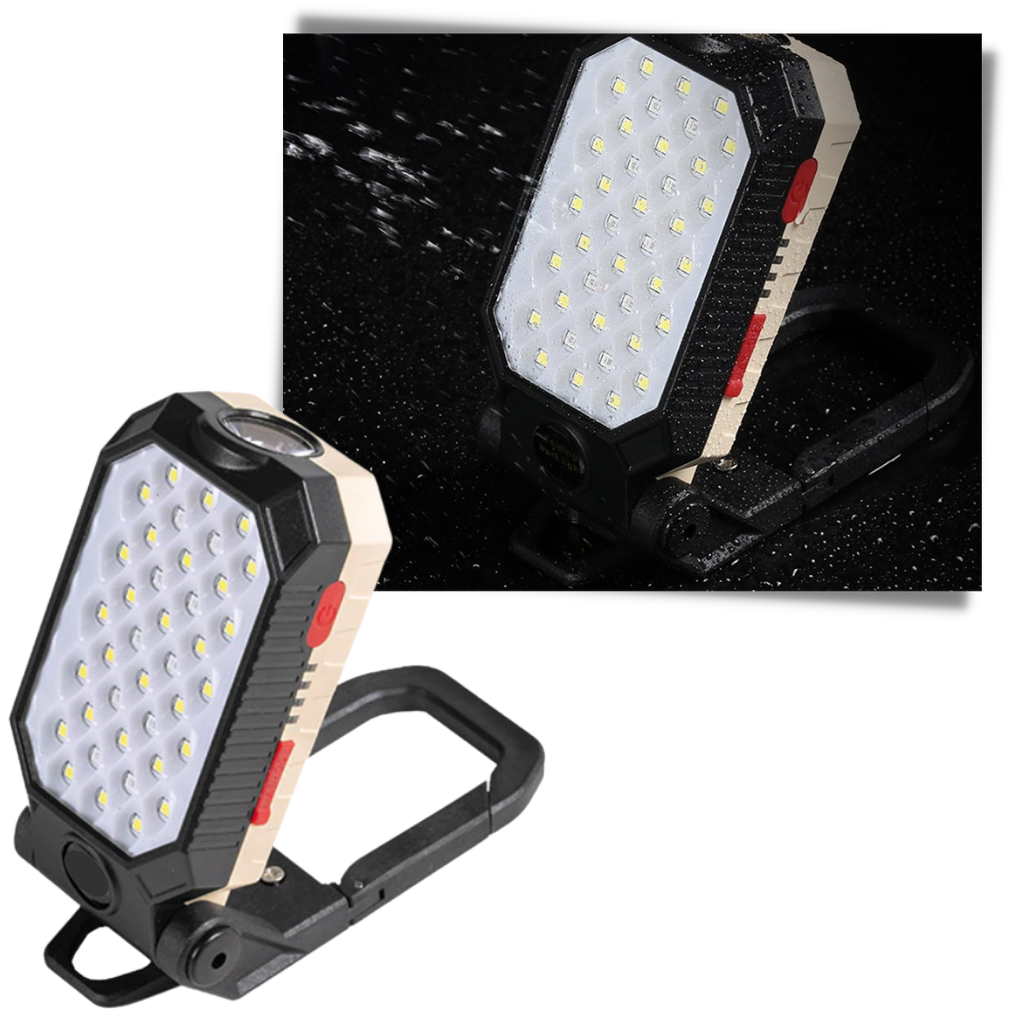 Verstellbare wasserdichte LED-Taschenlampe