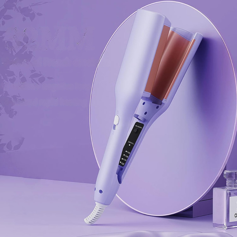 Skanto | Elektrischer Lockenstab, Keramik, schnelles Aufheizen, Verbrühschutz, Haar-Waver