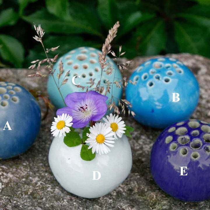 Skanto | Harts handgemachte Vase Blumenstein Tischdekoration
