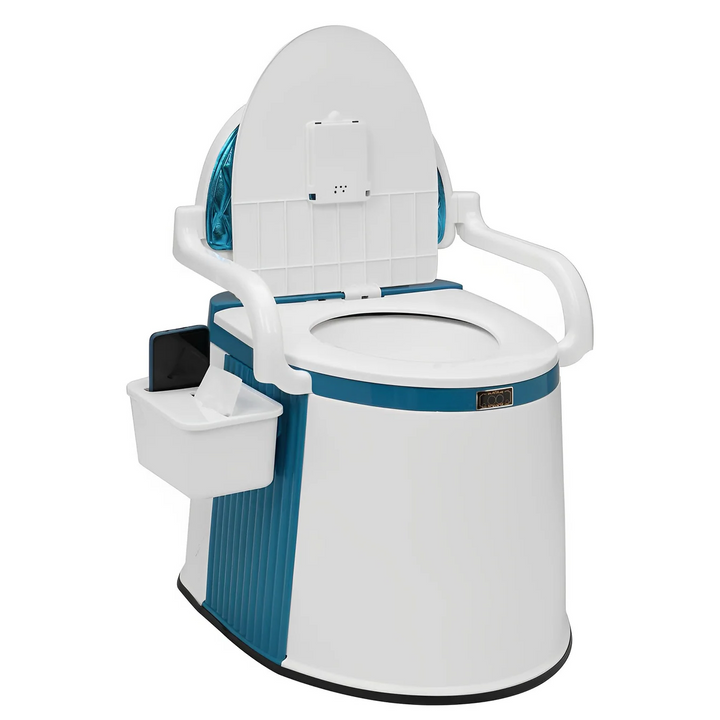 Tragbare Outdoor- und Indoor-Toilette für Erwachsene und Senioren