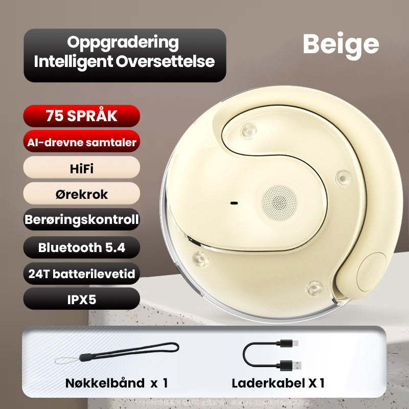 Skanto | Smarte kabellose Bluetooth-Übersetzungs-Ohrhörer