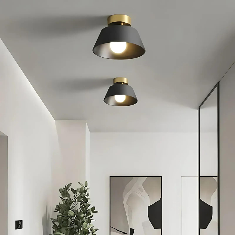 Skanto | RetroStyle | Elegante LED-Deckenleuchte für den Innenbereich