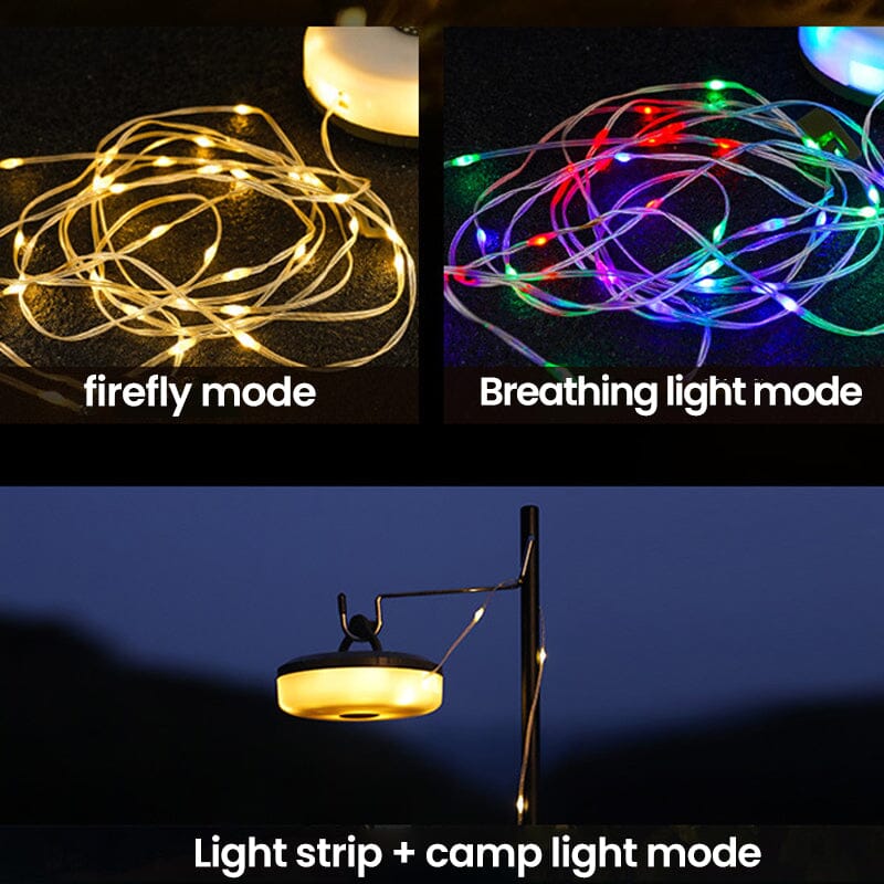 Skanto | Tragbare wasserdichte Lichterkette für draußen