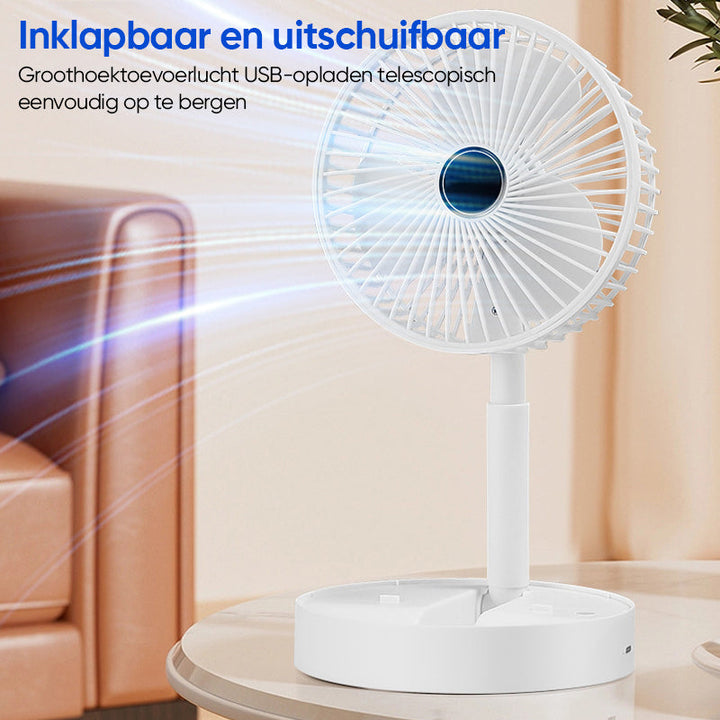 Skanto | Faltbarer und wiederaufladbarer Tischventilator