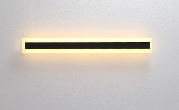 Skanto | Minimalistische Verlängerte Stabform LED Acryl Outdoor Wasserdichte Wandleuchte, 1-flammig