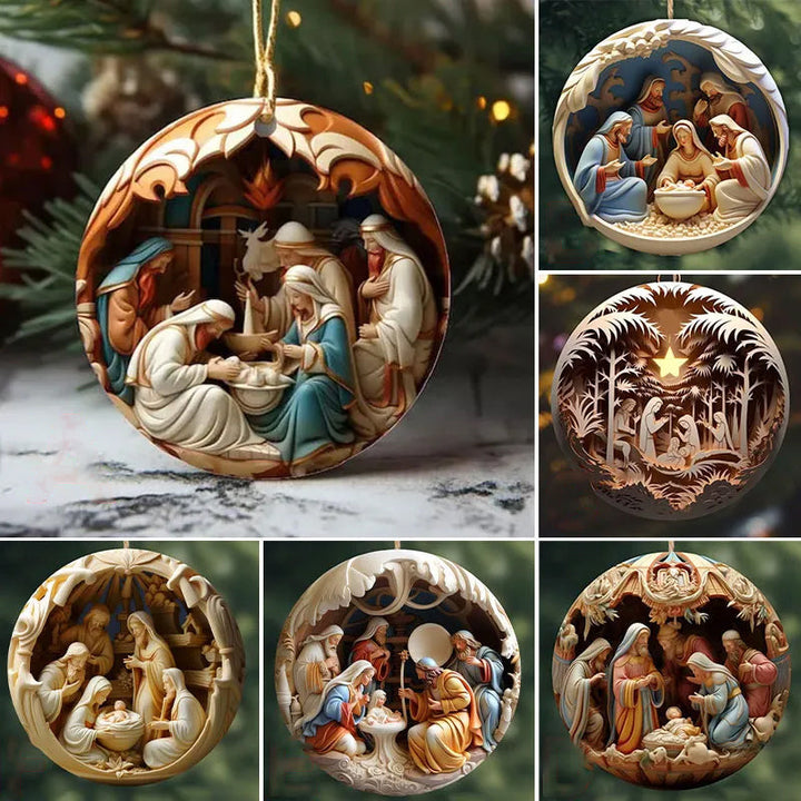 Skanto | Krippen-Weihnachtsornament