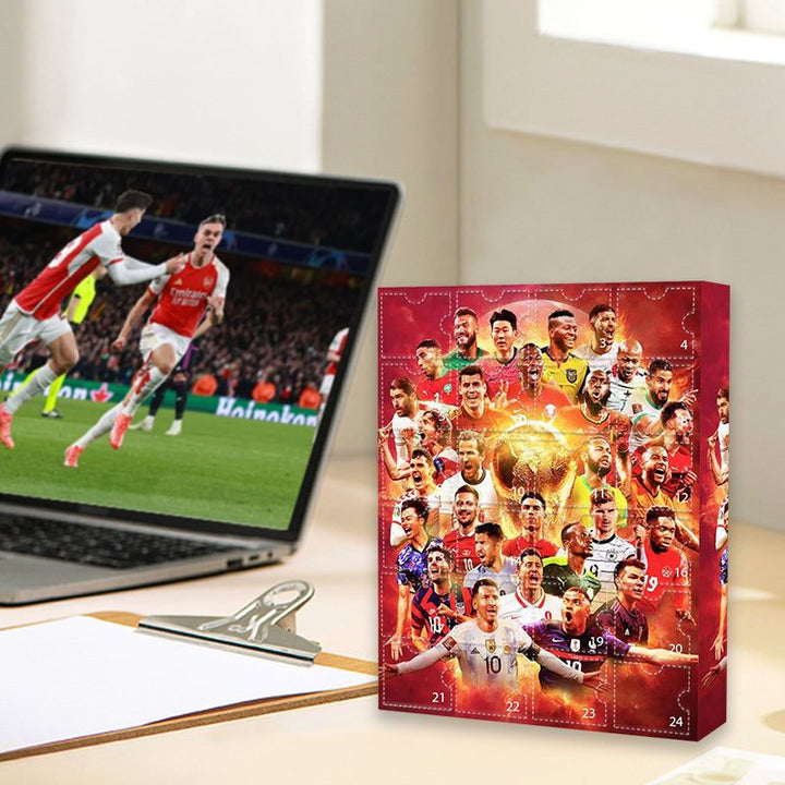 Skanto | GiftGoal - Fußball-Set Adventskalender als Weihnachtsgeschenk