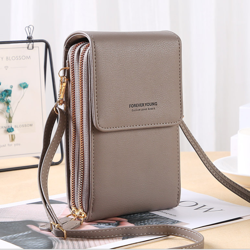 Skanto | Elegante Umhängetasche mit großem Fassungsvermögen und Touchscreen für Telefone