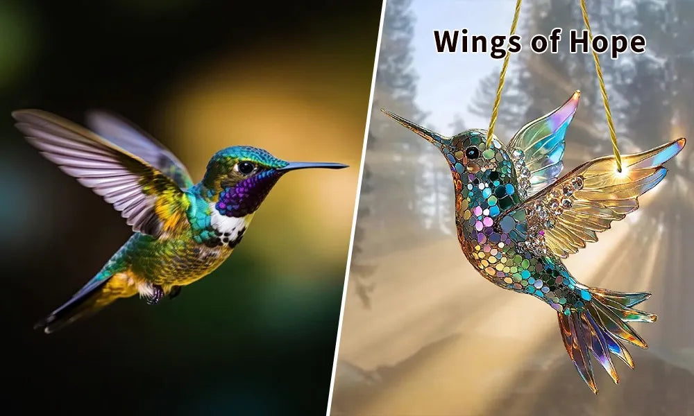 Skanto | Kolibri Sonnenfänger Bunter Fensterhänger