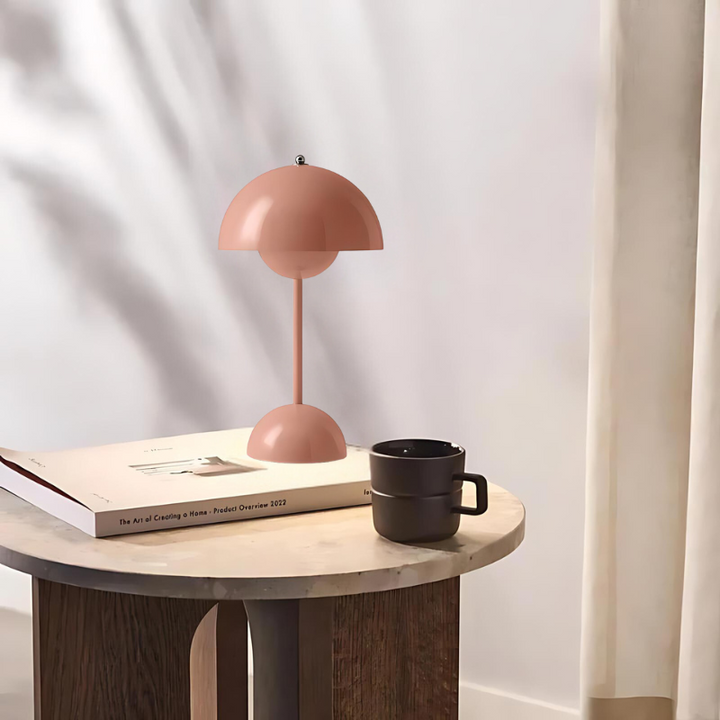 Skanto | Moderne Pilz-Design Tischlampe mit Touch-Steuerung