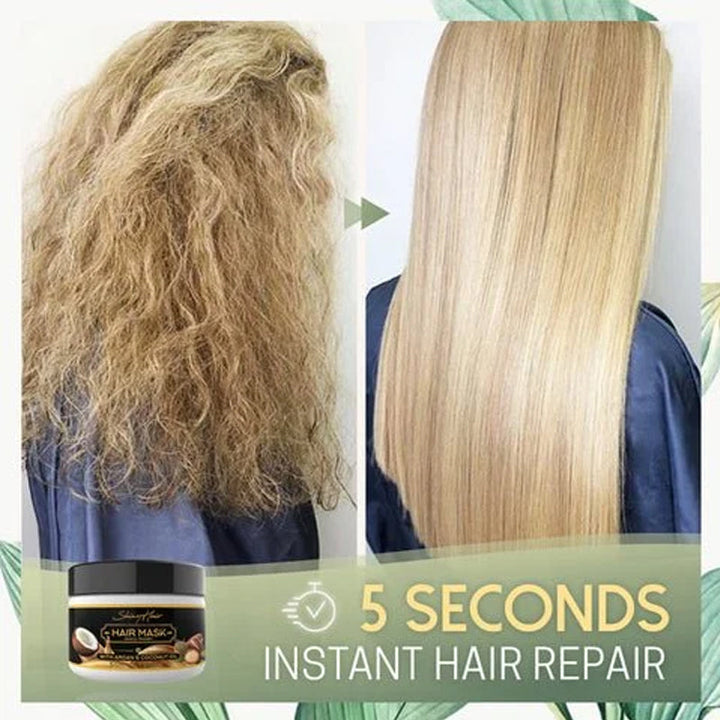 Skanto | ShinyHair Sofort-Keratin-Haarreparaturmaske