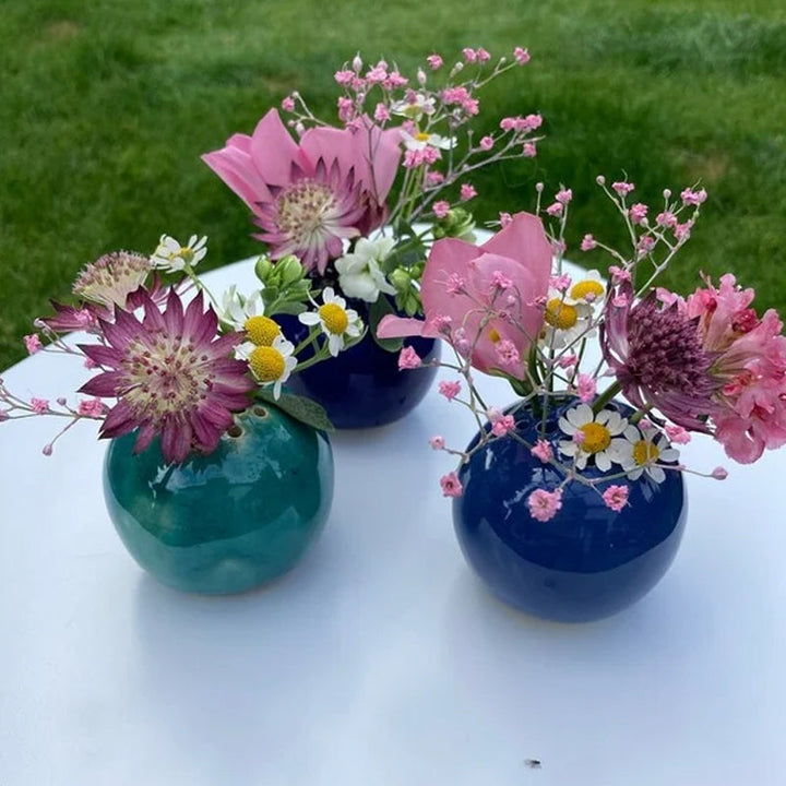 Skanto | Harts handgemachte Vase Blumenstein Tischdekoration