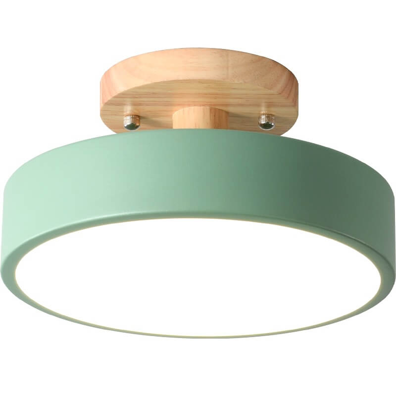 Skanto LED Runde Deckenlampe | Nordisches Design | Halb-Einbau | Wirtschaftliche Innenbeleuchtung
