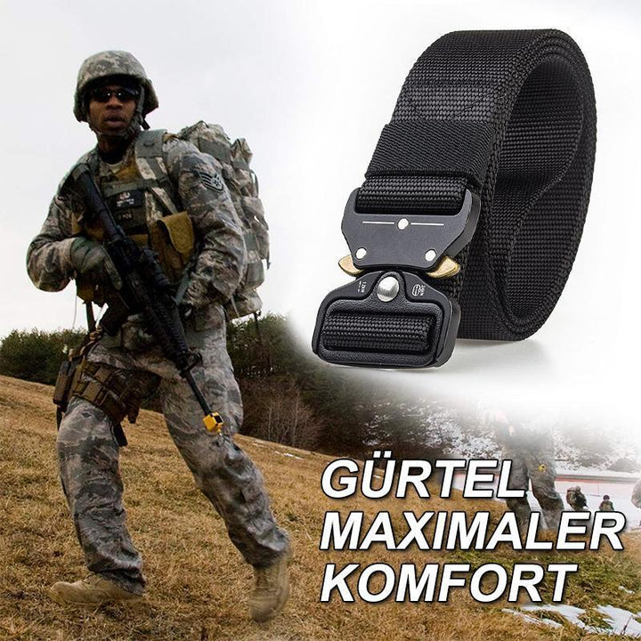 Skanto | Militärgürtel mit Metallschnalle