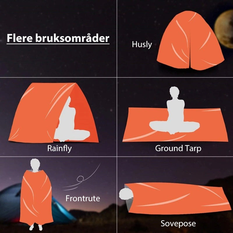 Skanto | Wasserdichter Notfall-Schlafsack