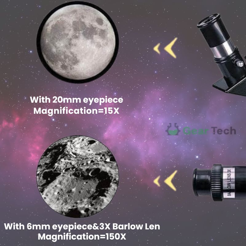 Skanto | Professionelles astronomisches Teleskop | 70mm Öffnung, 300mm Brennweite & einfacher Aufbau für Sternenbeobachtung und Naturerkundung