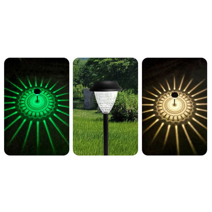 Skanto | Solar Wasserdichte kreisförmige divergierende Leuchte Sky Design LED Outdoor Garten Dekoleuchte