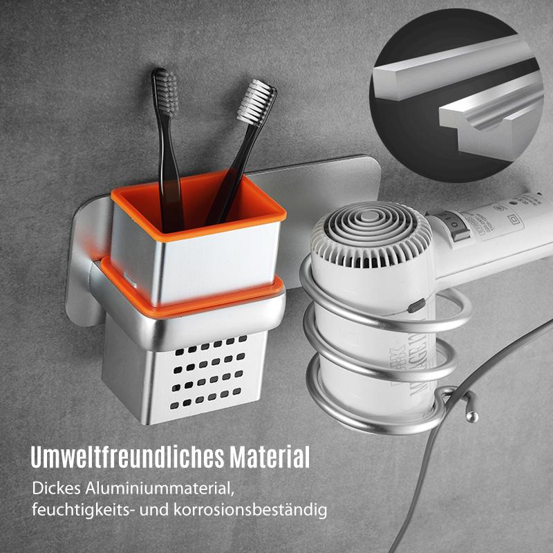 Skanto | Multifunktionaler Aluminium-Haartrocknerhalter