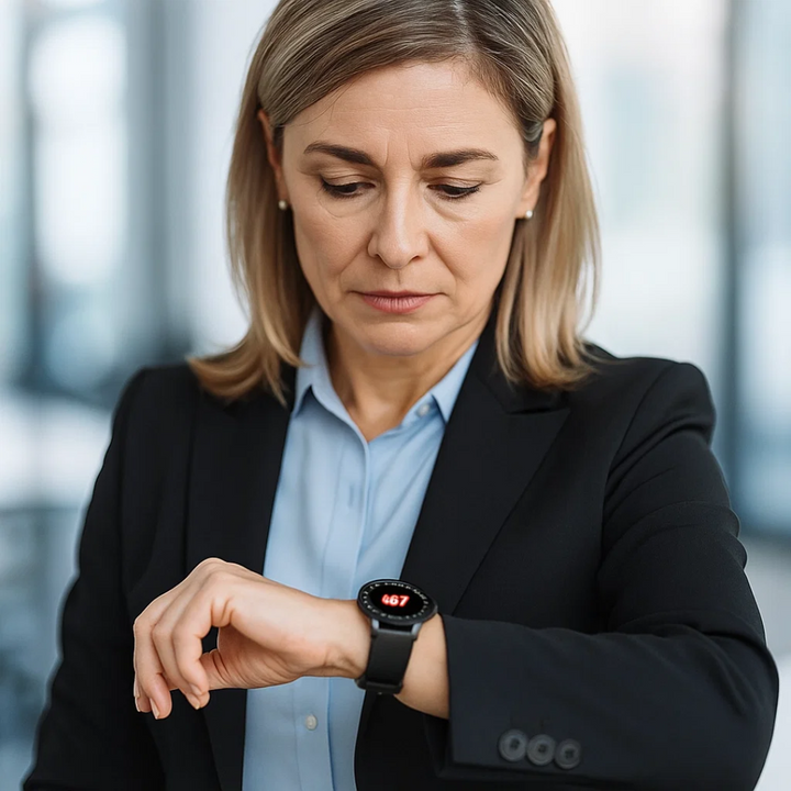 Skanto | CardioSense – Medizinische EKG-Smartwatch mit Osram-Sensor und 24/7 Gesundheitsüberwachung