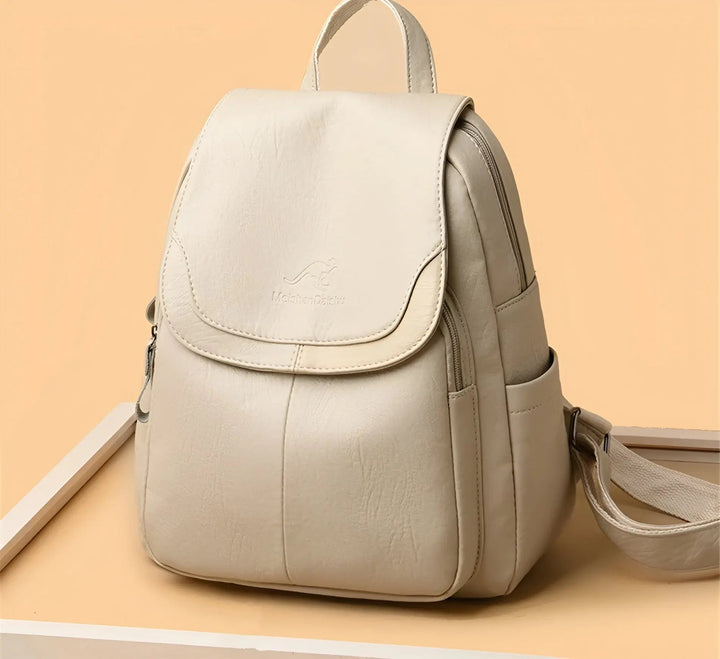 Skanto | Vintage Leder Damenrucksack - Isabella
