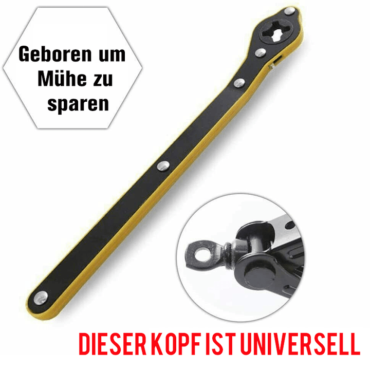 Skanto | Glückstür™ Auto-Arbeitssparender Wagenheber-Ratschenschlüssel
